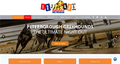 Desktop Screenshot of peterboroughgreyhounds.com